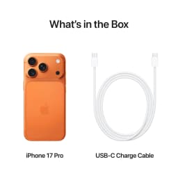 Total Wireless Apple iPhone 17 Pro, 5G, 256GB, Cosmic Orange - Prepaid Smartphone [Locked to Total Wireless] - Thumbnail 6