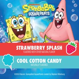 Go-GURT SpongeBob Yogurt Tubes, Strawberry, Cotton Candy, 6g Protein, 16 Count, 32 oz - Thumbnail 2
