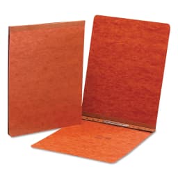 Smead End Opening PressGuard Report Cover Prong Fastener Letter Red 81724 - Thumbnail 1