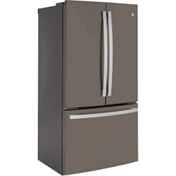 GE GWE23GMNES 23.1 Cu.Ft. Freestanding Counter Depth French Door Refrigerator - Thumbnail 4