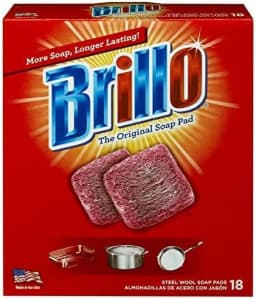 Brillo Steel Wool Soap Pads, 18 Count - Thumbnail 1
