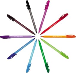 Paper Mate InkJoy 100ST Ballpoint Pens | Medium Point (1.0 mm) | Blue | 100 Count - Thumbnail 3