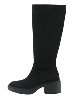 White Mountain Women's Tall Faux Suede Stretch Boot - Thumbnail 3