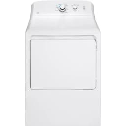 Ge Gtx33eak 27" Wide 6.2 Cu. Ft. Electric Dryer - White - Thumbnail 1