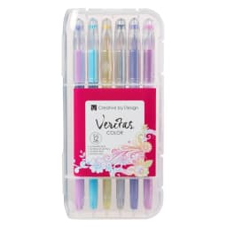 Assorted Gel Pen Set - 12 pc - Thumbnail 1