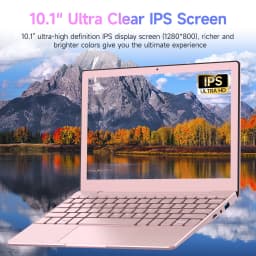 Metal Case Portable Business Mini Laptop Computer Office Travel & Students, Work small Laptop - Pink Laptop - Thumbnail 10