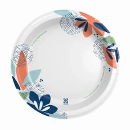 Dixie Disposable Paper Plates, 10", Multi-Color, 100 Count - Thumbnail 3
