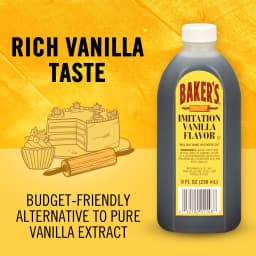 Baker's Kosher Imitation Vanilla Flavor, 8.0 fl oz Bottle - Thumbnail 16