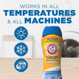 ARM & HAMMER Clean Scentsations In-Wash Scent Booster, Laundry Scent Booster Purifying Waters scent, 24 Oz - Thumbnail 4