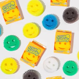 Scrub Daddy Color Sponges - Scratch-Free, Multipurpose Cleaning Sponges for the Kitchen and Bathroom, BPA-Free Polymer Foam, 3 Pack - Thumbnail 9