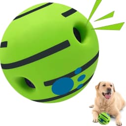 BYXAS Wobble Giggle Ball for Dogs, Interactive Dog Toys for Boredom, Squeaky Ball Dog Toys to Keep Them Busy, Pet Toys for Small Medium Large Dogs - Thumbnail 1