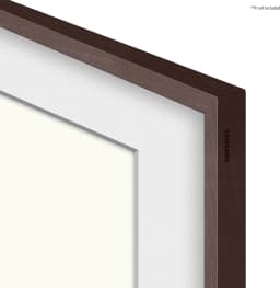Samsung VGSCFA85BWBZA Customizable Bezel for the 2021 85" The Frame TV (Modern Brown) - Thumbnail 3