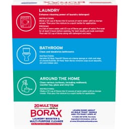 20 Mule Team All Natural Borax Laundry Detergent Booster & Multi-Purpose Household Cleaner, 65 Ounce - Thumbnail 7
