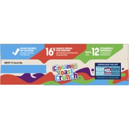 Cinnamon Toast Crunch Breakfast Cereal, Crispy Cinnamon Cereal, Family Size, 18.8 oz - Thumbnail 9