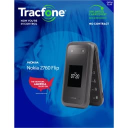Tracfone Nokia 2760 Flip, 4GB, Black - Prepaid Feature Phone [Locked to Tracfone Wireless] - Thumbnail 15
