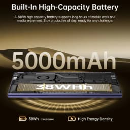 15.6" Touchscreen Laptop FHD Display,Intel Core i3 Processor,8GB RAM 256GB SSD ,Windows 11 Pro MS Office 2024 - Thumbnail 4