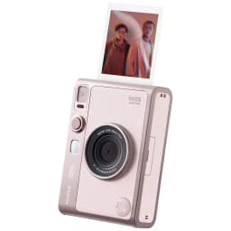 Fujifilm Instax Mini Evo Hybrid Instant Film Camera, Gentle Rose - Thumbnail 2