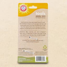 Arm & Hammer Tools 7.5" Wood Mix Paintbrush Durable Dental Dog Chew Toy - Thumbnail 8