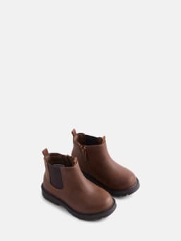 Wonder Nation Toddler Boys Tucker Chelsea Boots - Thumbnail 2