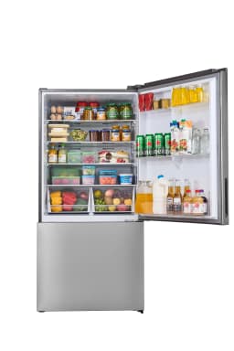 Kenmore 31" 17.8 Cu. ft. Capacity Counter-Depth Refrigerator with Bottom Freezer, Fingerprint Resistant Stainless Steel - Thumbnail 9