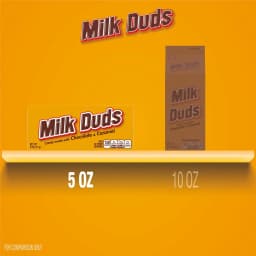 Milk Duds Chocolate and Caramel Candy, Movie Theater Box Candy, 5 oz - Thumbnail 7