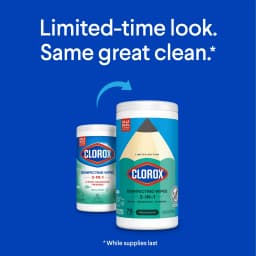 (6 pack) Clorox Bleach-Free Disinfecting and Cleaning Wipes, Fresh Scent, 75 Count - Thumbnail 2