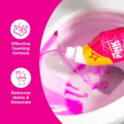 The Pink Stuff, Miracle Toilet Cleaner Gel, Bathroom Cleaner, 25.4 fl. oz. Bottle - Thumbnail 4