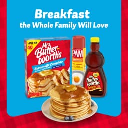 Mrs. Butterworth's Original Thick N Rich Pancake Syrup, 24 Fl oz Bottle - Thumbnail 5