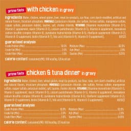 Purina Friskies Chicken Lovers Prime Filets & Shreds Wet Cat Food Variety Pack, 5.5 oz Cans (32 Pack) - Thumbnail 7