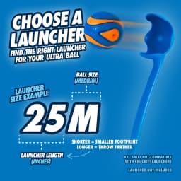 Chuckit! Sonic Ultra Squeaker Ball & Super Crunch Ball Fetch Dog Toy, Medium 2.5" for Dogs 20 to 60 lb, Blue, Pack - Thumbnail 5
