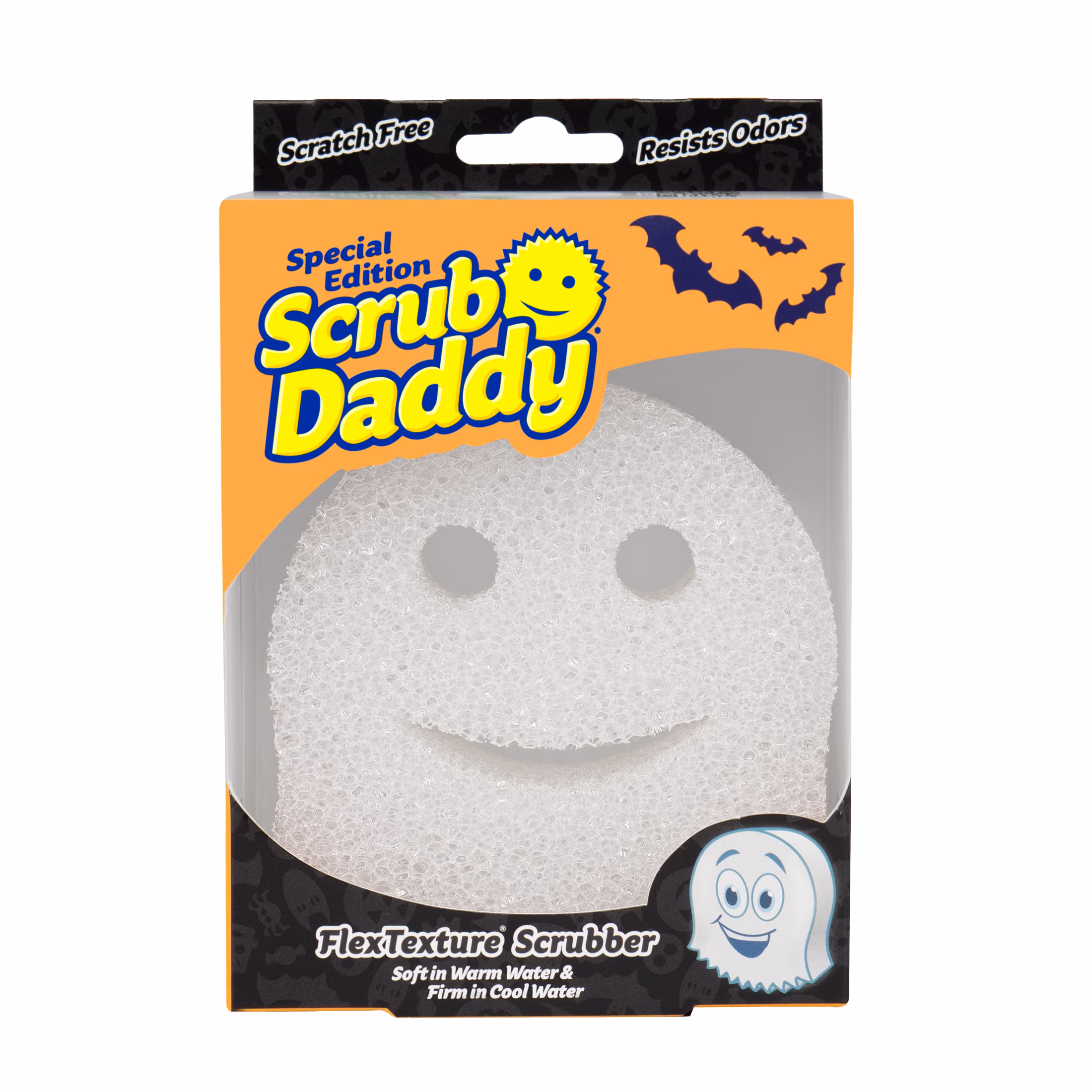 Scrub Daddy Halloween Ghost Non-Scratch Cleaning Sponge - Thumbnail 1