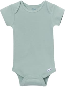 Gerber Baby Neutral Short Sleeve Onesies, 8-Pack, Sizes 0/3 Newborn - 12 Months - Thumbnail 7