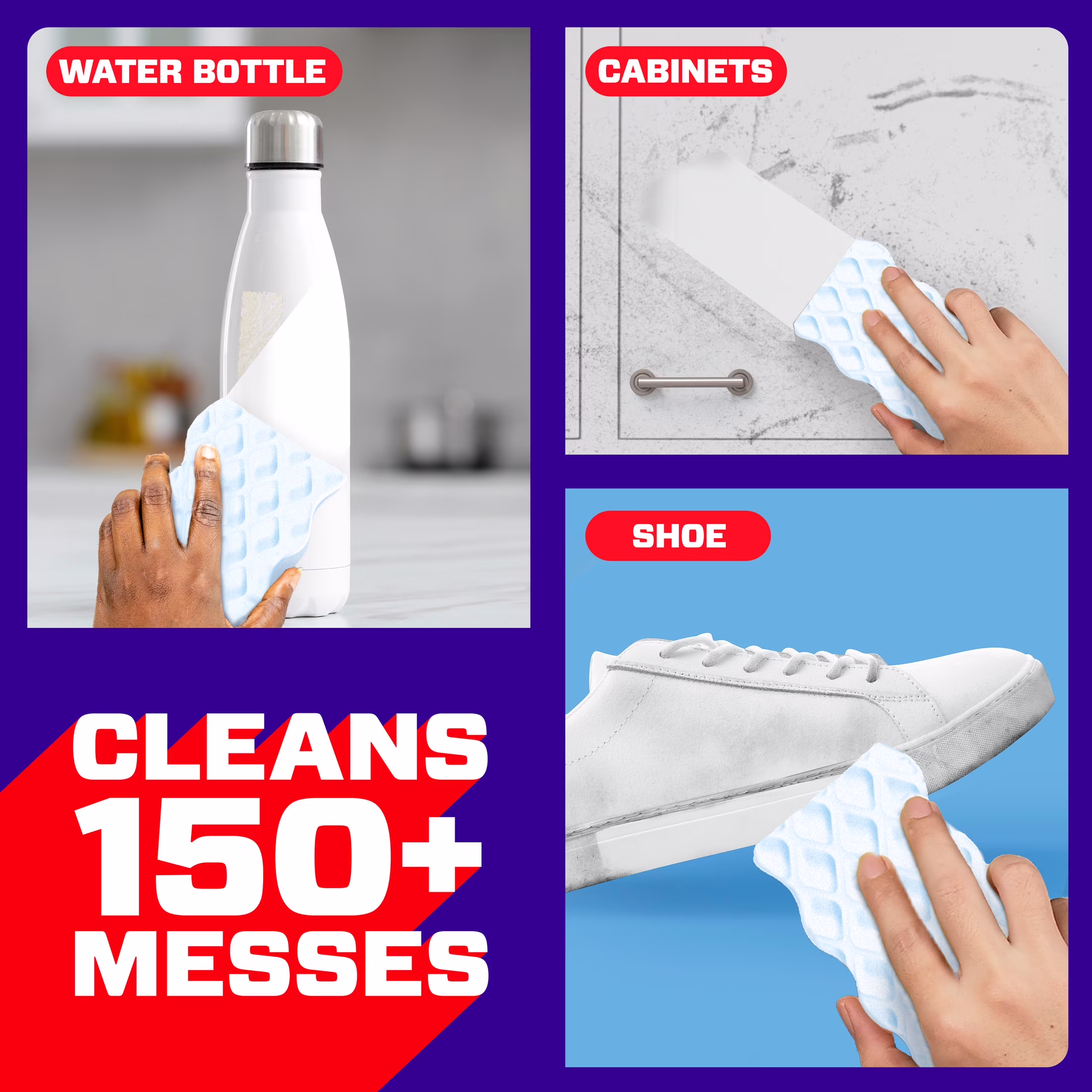 Mr. Clean Magic Eraser Sponge, Cleaner, Whole Home Extra Durable, 5ct - Thumbnail 7