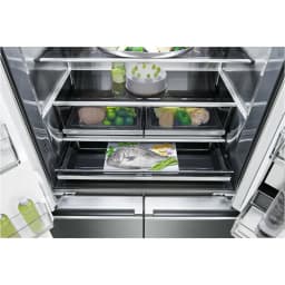 LG Freestanding French Door Refrigerator, Gray - Thumbnail 2