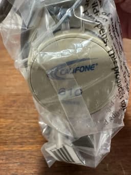 RHEA- New Califone 610-41 Mono Headphones Adjustable Over The Ear Fast Free Us Ship! - Thumbnail 2