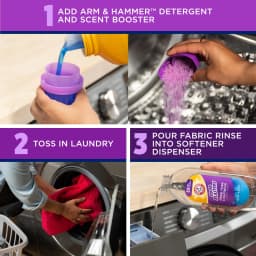 ARM & HAMMER Odor Blasters Deep Rinse and Revitalize Fabric Rinse, Fresh Burst, 28 fl oz - Thumbnail 8
