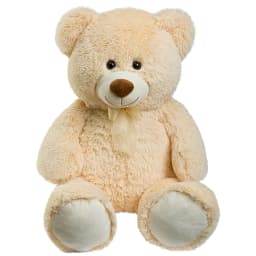HollyHOME 36 Inch Giant Teddy Bear Big Plush Stuffed Animal Soft Cuddly Toy Gift for Girlfriend Kids Valentine's Day Beige - Thumbnail 2