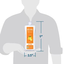 ECOS Hypoallergenic Dish Soap, Lemon Scent 25oz - Thumbnail 9