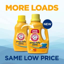 ARM & HAMMER Laundry Detergent Liquid, Clean Burst, 43 fl oz, 43 Loads - Thumbnail 2