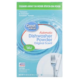 (3 pack) Great Value Automatic Dishwasher Powder, Original Scent, 75 oz, 1 Count - Thumbnail 2