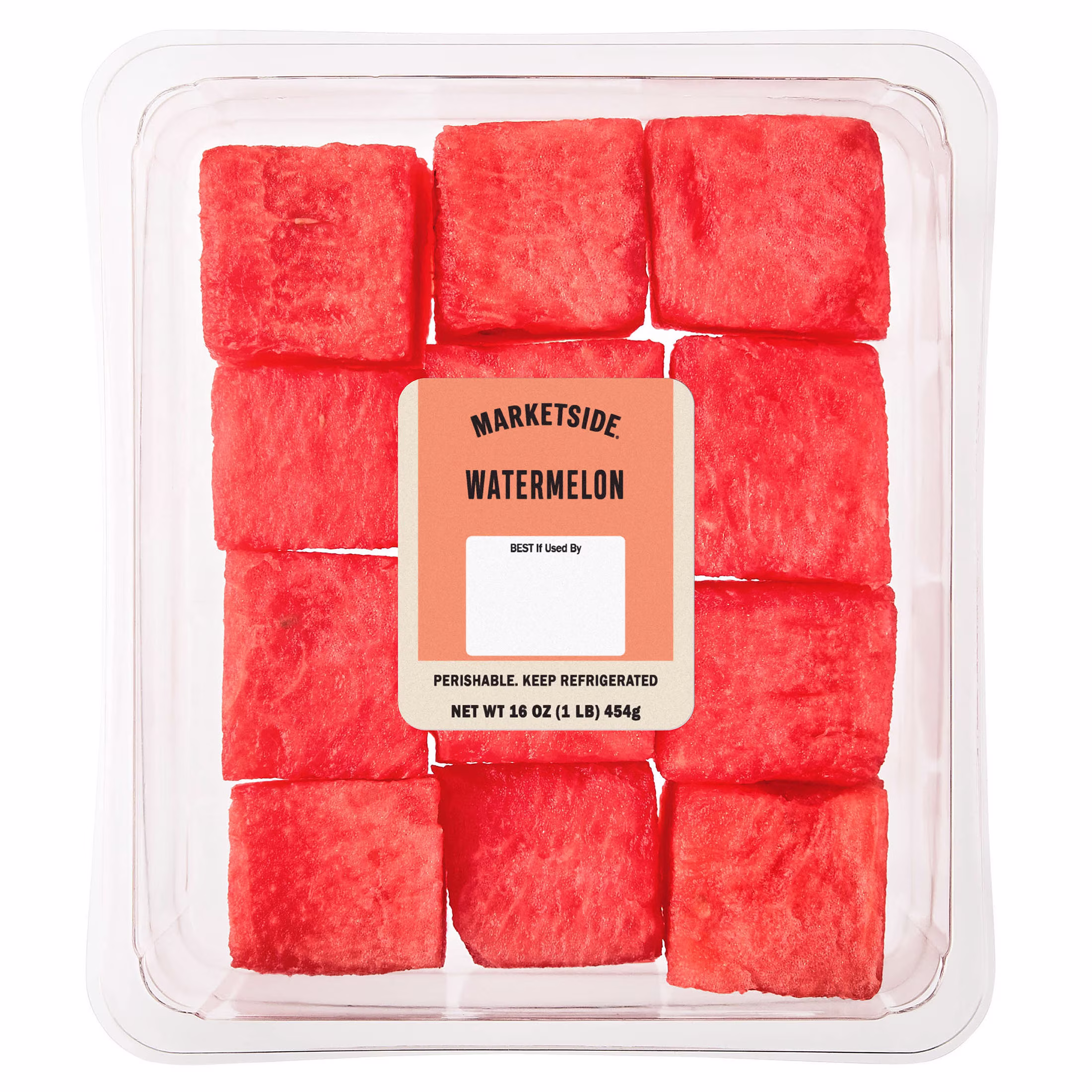 Marketside Fresh Cut Watermelon, 16 oz Tray - Thumbnail 1
