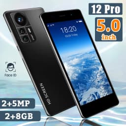 XEOVHV Unlocked 12 Pro Android Smartphone, Black - Thumbnail 1