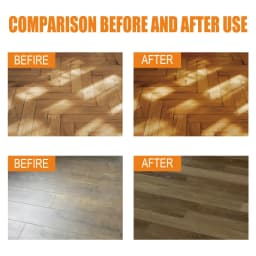 Multi-Vinegar Floor Cleaner and Polish 200ml, Cleaner for Hardwood, Laminate, Vinyl and Sealed Floors, Removes Stains and Grease, Restores Shine - Thumbnail 7