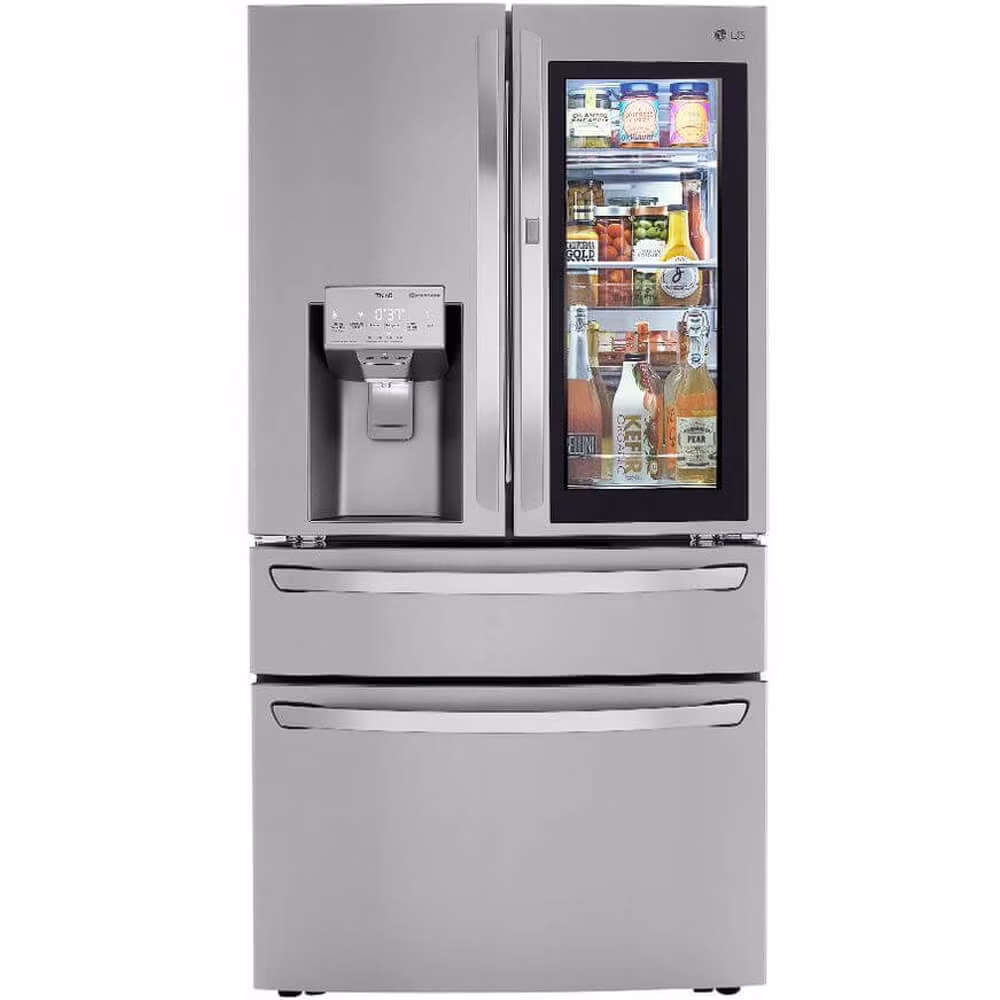 LG LRMVS3006S 29.5 Cu. Ft. Stainless French-door Smart Refrigerator - Thumbnail 1