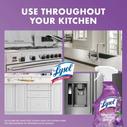 Lysol® All-Purpose Cleaner, Sanitizing and Disinfecting Spray, Lavender & Cotton Blossom, 32 fl oz - Thumbnail 5