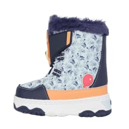 Bluey Toddler Kids Winter Boot with Faux Fur Trim - Thumbnail 3