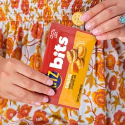 RITZ Bits Cheese Sandwich Crackers, Lunch Snacks for Kids and Adults, 10 Snack Packs - Thumbnail 9