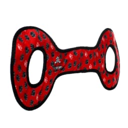 Tuffy No Stuff Ultimate Tug-O-War Red Paw Durable Squeaky Dog Toy - Thumbnail 4
