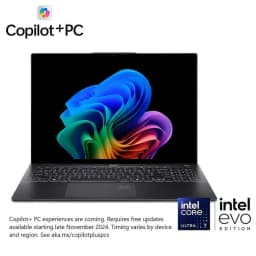 Acer - Swift 16 AI - 16" 3K OLED Touch Laptop - Copilot+ PC Intel Core Ultra 7 Series 2 16GB Memory 1TB SSD - Ice Black - Thumbnail 2