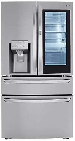 Lg Lrmvs3006 36" Wide 29.5 Cu. Ft. Energy Star Rated French Door Refrigerator - PrintProof - Thumbnail 1
